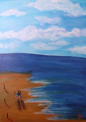 Spaziergang am Meer